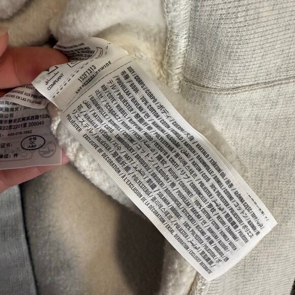 Abercrombie and Fitch Good Day Graphic Sunday Crew, Light Gray, L - Picture 5 of 5